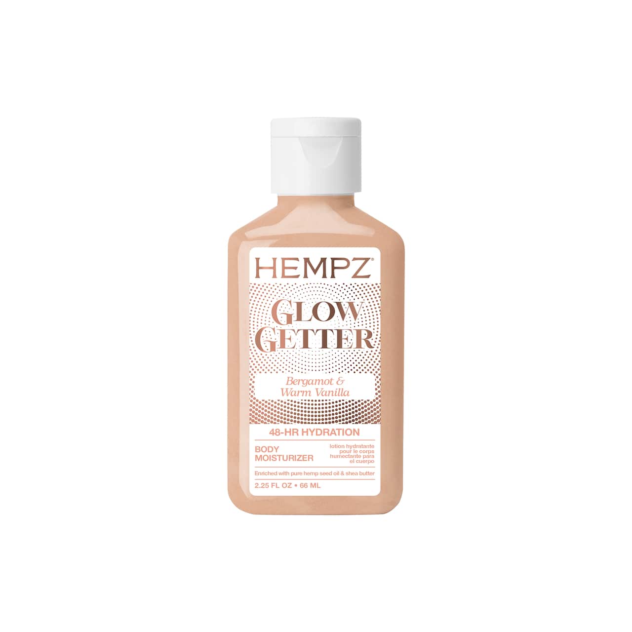 Hempz® 2.25oz. Glow Getter Bergamot & Warm Vanilla Herbal Body Moisturizer